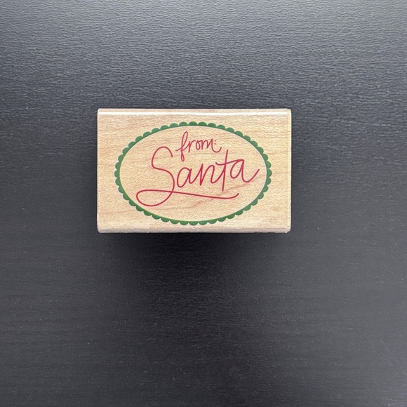 Wood Mounted Rubber Stamps Bundle of 4 - Picture 6 of 12